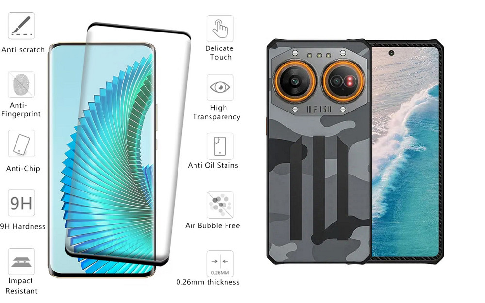 Захисне скло HyperGlass Pro для Oukitel F150 Air2 Ultra – максимальна чутливість та захист Київ - фото 2