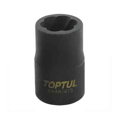 Головка торцева Toptul для пошкоджених гайок 1/2" 17мм (BAAK1617) Вінниця