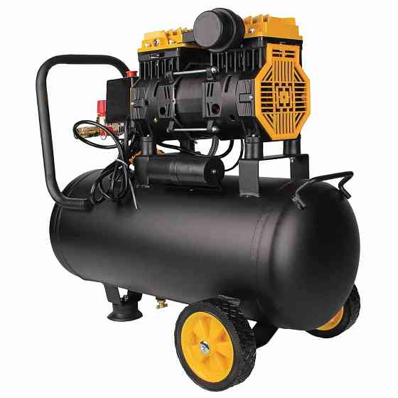 Компрессор двухцилиндровый безмасляный 1.1кВт 1400об/мин 160л/мин 8бар 58дБ 24л SIGMA (7042521) Киев