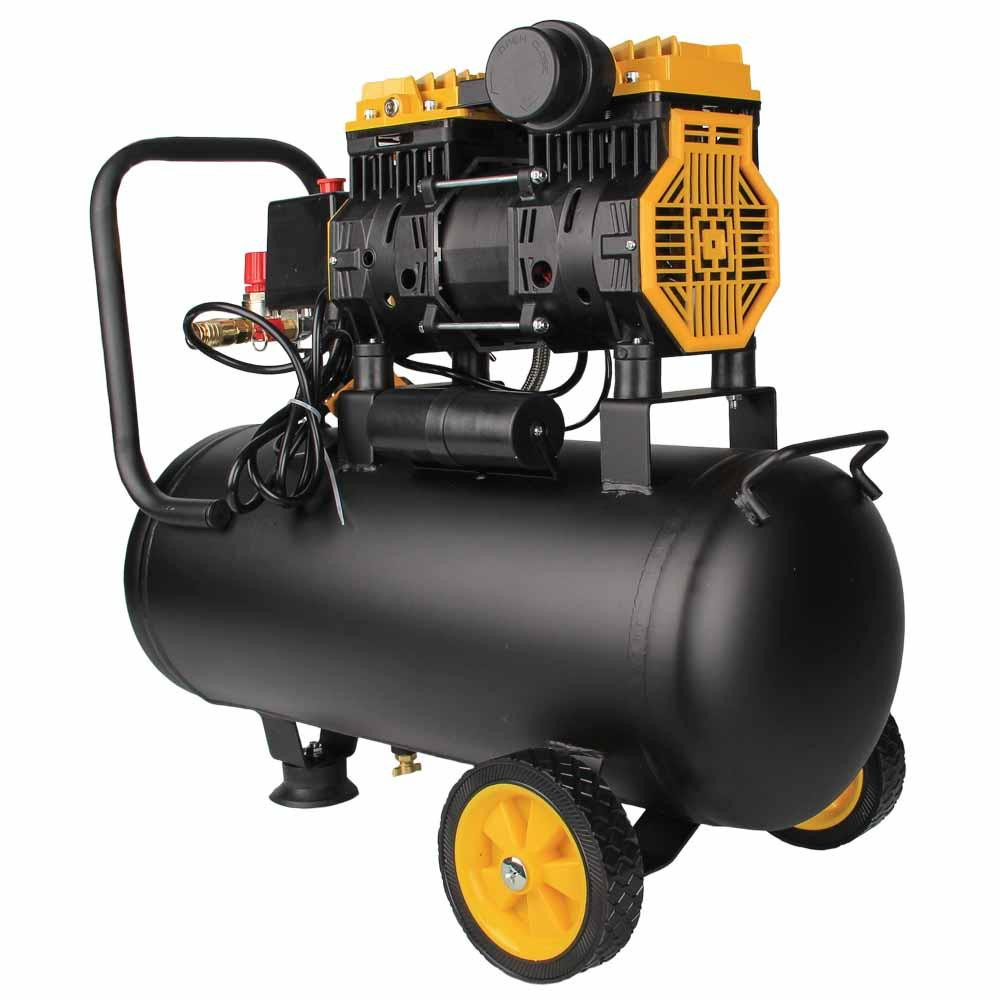 Компресор двоциліндровий безоливний 1.1кВт 1400об/хв 160 л/хв 8бар 58 дБ 24 л SIGMA (7042521) Київ - фото 3