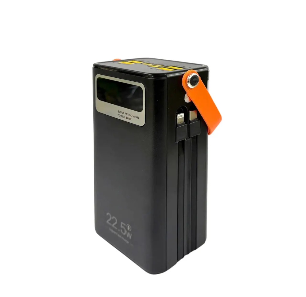 Power Bank TUGII Y104 40000 мАг, 22.5Вт, зовнішній акумулятор, швидка зарядка, USB/Type-C Одеса - фото 9