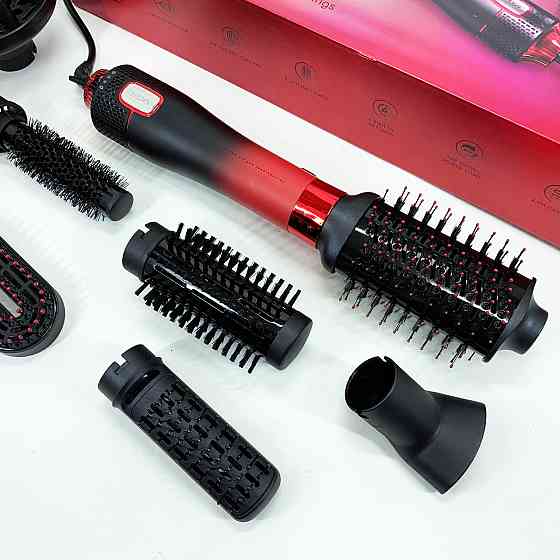 Фени стайлери для волосся VGR 8 в 1 V-488, Фен з різними насадками для укладання, Фен брашинг XB-71 Івано-Франківськ