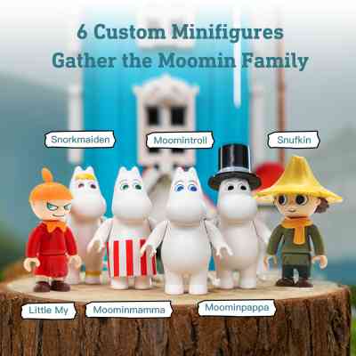 Конструктор Pantasy Moomin Домик Муми-троллей (87201) Винница