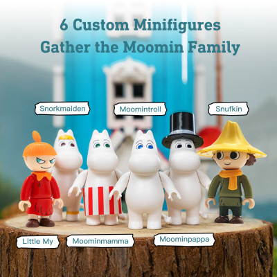 Конструктор Pantasy Moomin Домик Муми-троллей (87201) Винница - изображение 5
