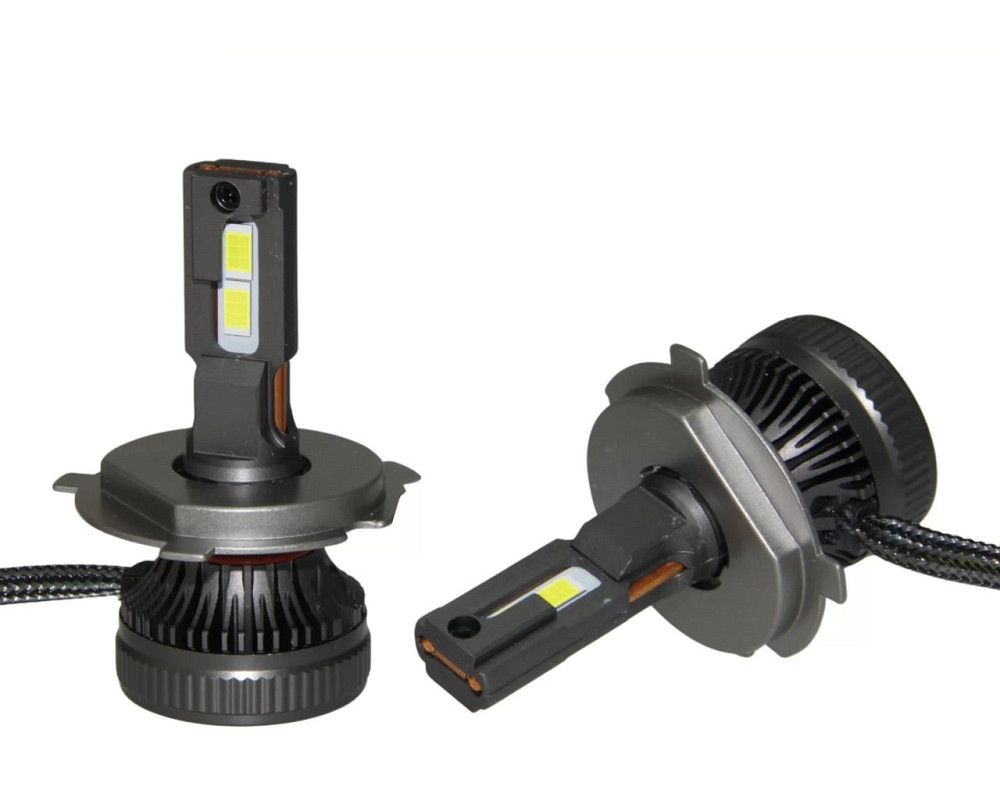 Комплект светодиодных ламп QLine DualVision H4 (P43t) 65W Canbus 6000K 24V Харьков - изображение 5