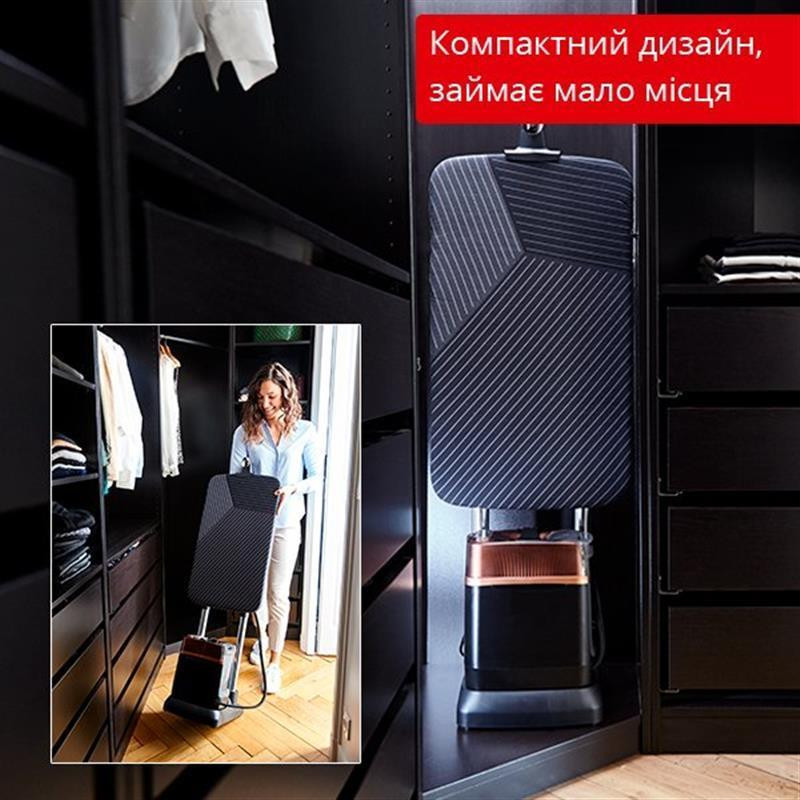 Відпарювач Tefal QT2020 IXEO POWER ( Чорний ) Харьков - изображение 13