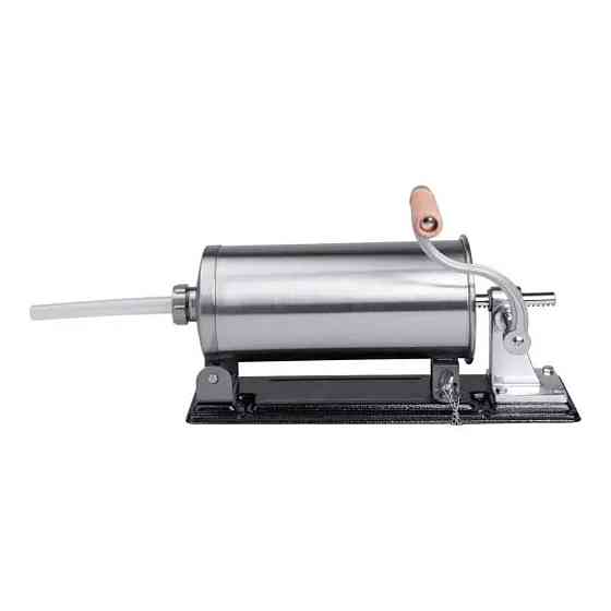 Yiwu Шприц для ковбаси ручний 2 л горизонтальний ковбасний шприц для фаршу 4 насадки 16788-3 Коломыя