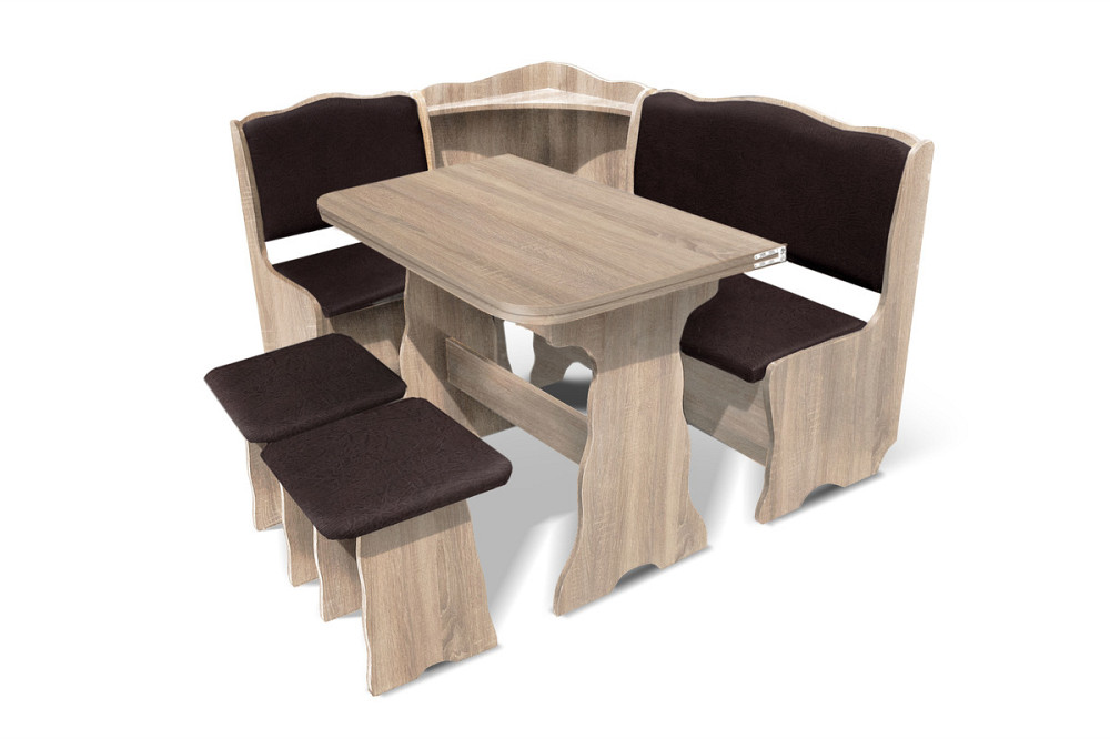 Кухонний гарнітур Симфонія ДСП сонома/шоколад Киев - изображение 1