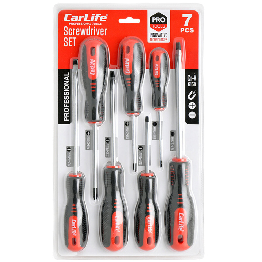 Набір викруток Carlife Cr-V 6150 7шт Київ - фото 1