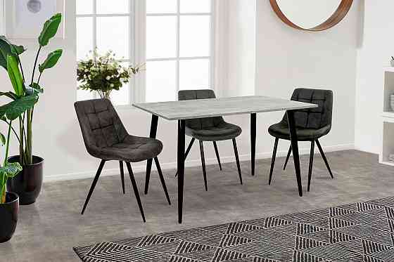 Стіл Гейт 120/80*75, індастріал /чорні ноги Киев