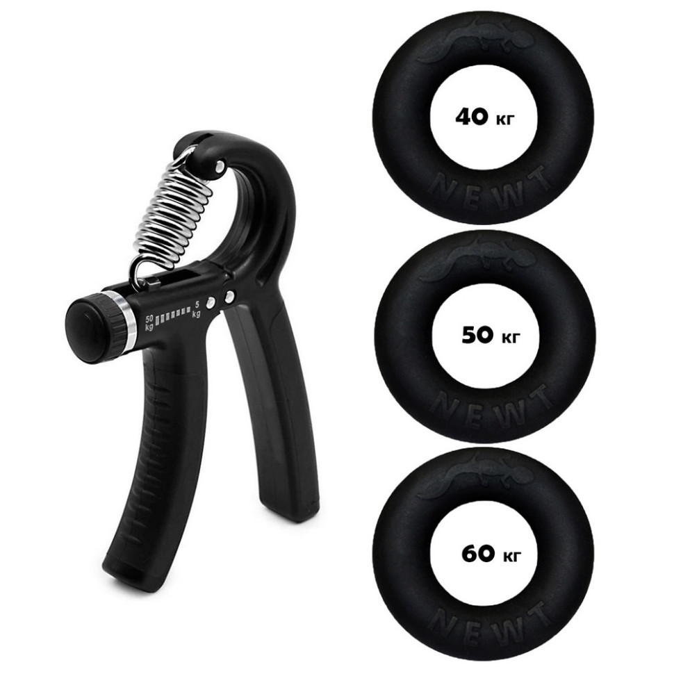 Набор кистевых эспандеров кольцо+эспандер ножницы Power Grip Set2 NE-1588-60 Винница - изображение 1