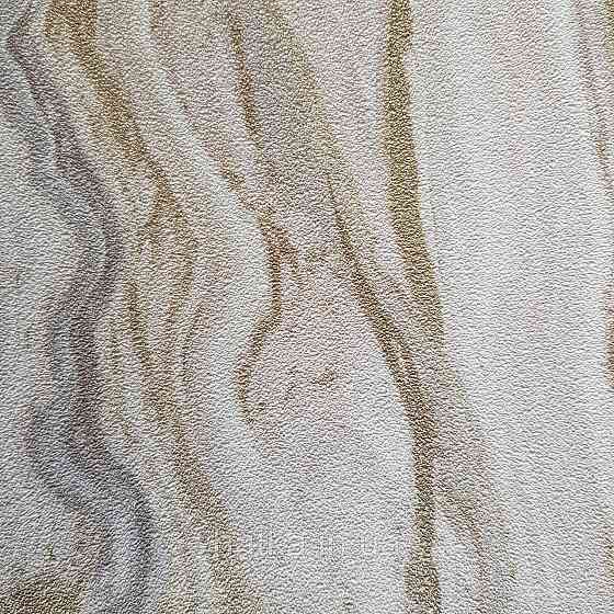 Шпалери метрові вінілові на флізелін дизайнерські Erismann Elle абстракція смуги хвилі рожеві золото срібло Київ