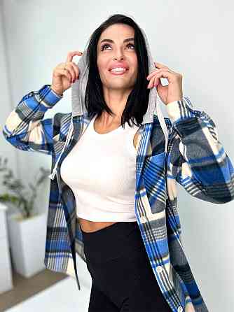 Жіноча тепла флісова сорочка "Delta" оптом | Норма Електрик, 46-48 Київ