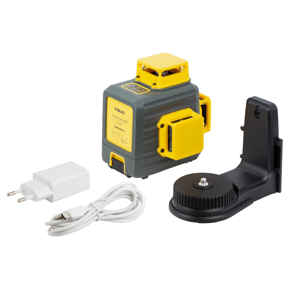 Sigma Нивелир лазерный самовыравнивающийся 3×360° SIGMA (3727211) Коломия - фото 5