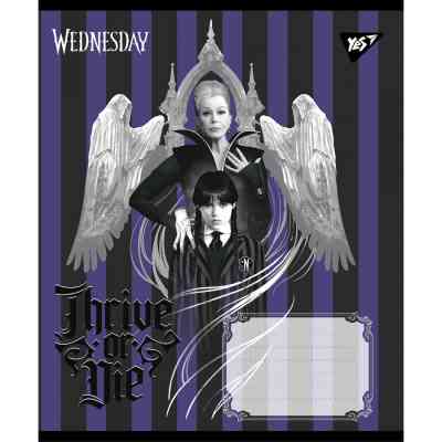 Тетрадь Yes Wednesday Таинственные уроки А5 24 листа линия (768274) Винница