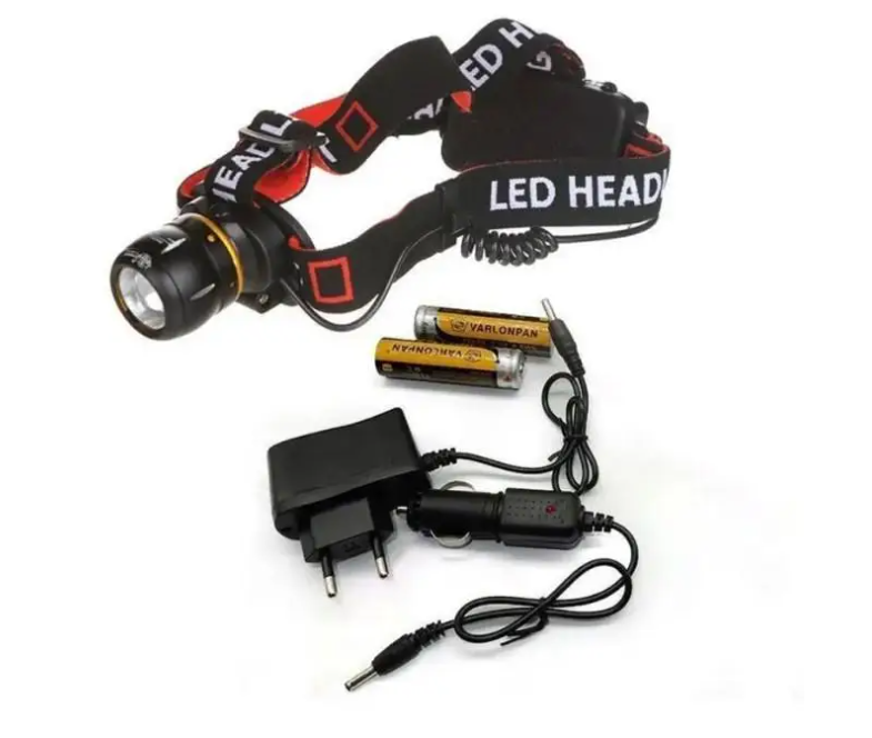 Світлодіодний налобний Ліхтарик BL-T06B-P90 4 режими роботи, 1000лм, оптичний зум, до 300 метрів дальність Одеса - фото 3