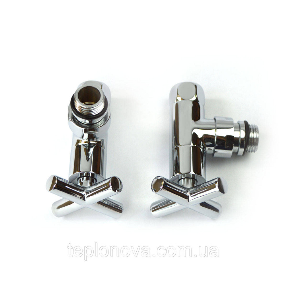 Кран угловой для полотенцесушителей Raftec Premium 1/2x1/2 Chrome, 2шт. Черновцы - изображение 4