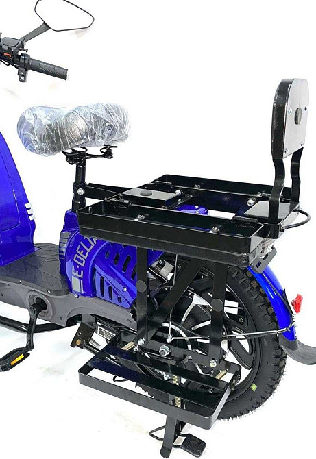 Электрический велосипед Crosser E-Delta 60V 15Ah (800ВТ) Синий! Харьков - изображение 3