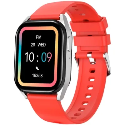 Смарт-годинник Canyon Chatter SW-58 BT-CALL Silver Red (CNS-SW58RR) Вінниця - фото 1