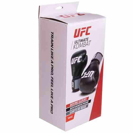 Перчатки боксерские UFC Boxing UBCF-75605 размер 10 унций черный Перчатки для бокса и единоборств Киев