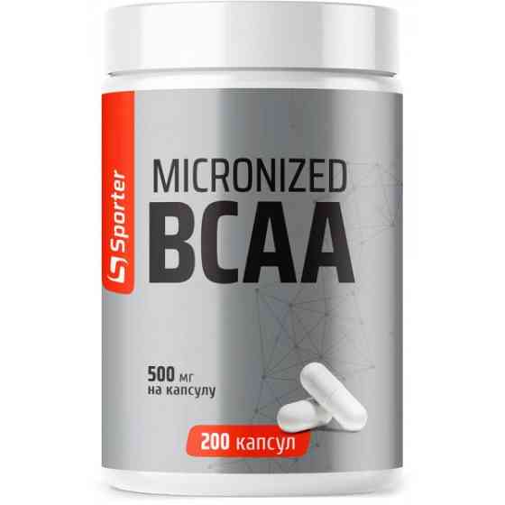 Аминокислоты Sporter BCAA 2:1:1 Micronized 200 капс Луцк