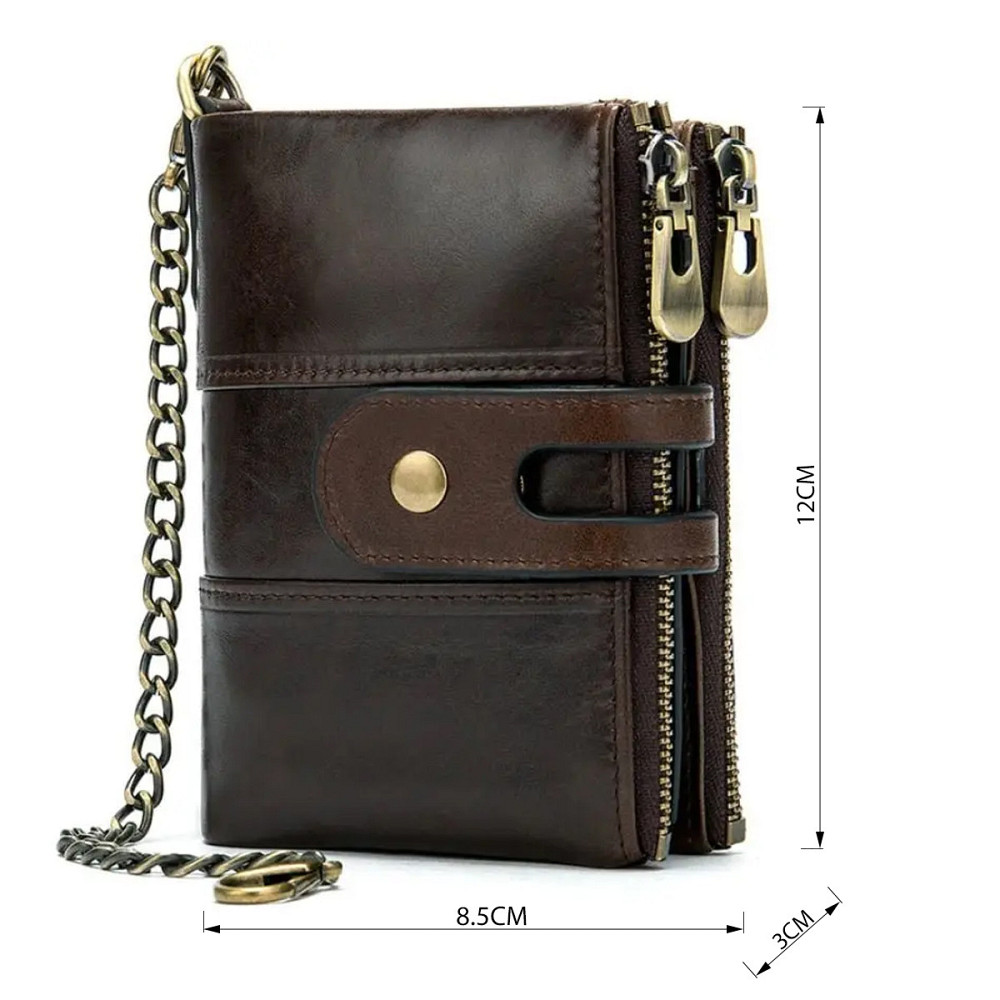 Гаманець універсальний Vintage 14682 Темно-коричневий Київ - фото 9