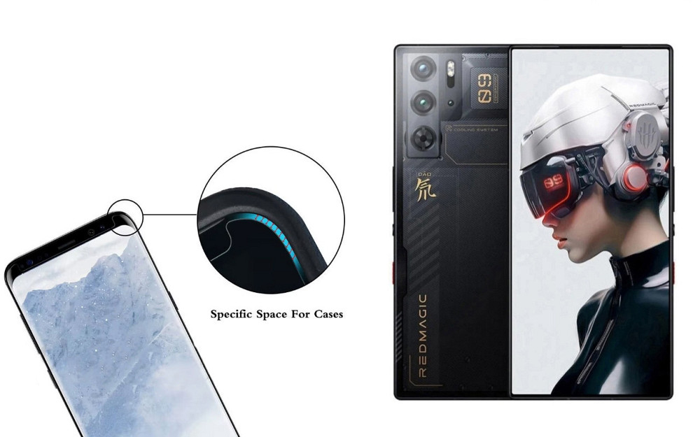 Захисне скло HyperGlass Pro для nubia Red Magic 9 Pro, Red Magic 9 Pro+ – максимальна чутливість та захист Київ - фото 3