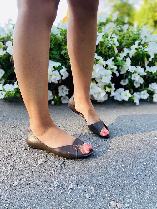 VSN Балетки жіночі VSN Ника капучіно (весна-літо, шкіра натуральна) (3586) 36р.37р.38р. Коломыя - изображение 7