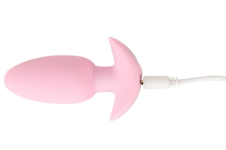Анальна пробка з вібрацією Vibrating Mini Butt Plug Rose Sex Aura Київ - фото 4