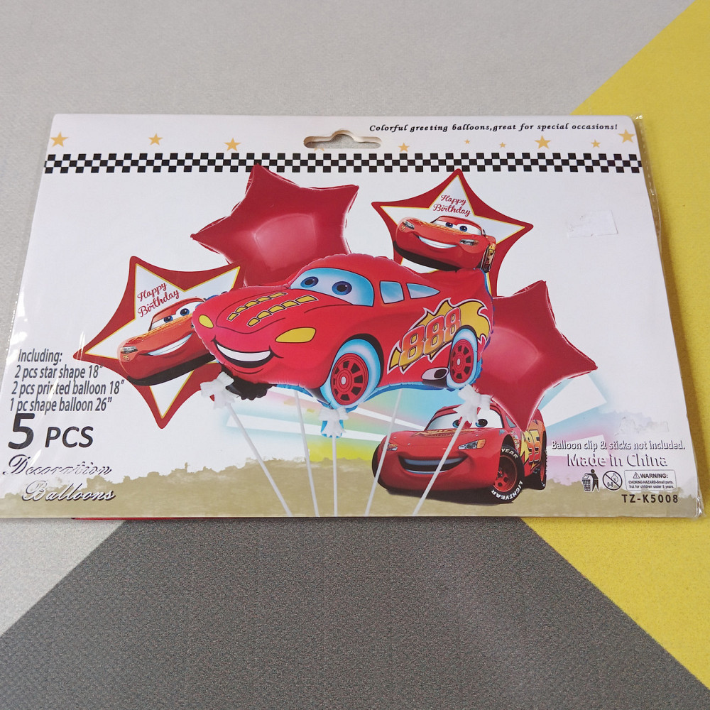 Набор воздушных шаров Маквин (5 предметов) Киев - изображение 1