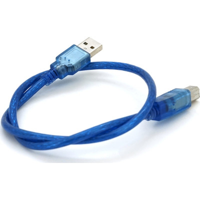 Кабель для принтера USB 2.0 AM/BM 0.5m blue Ritar (YT-AM/BM-0.5TBL) Вінниця - фото 3