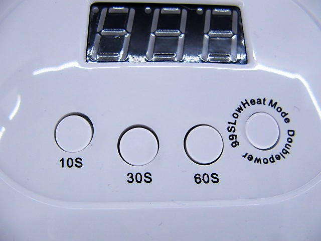 Гібридна лампа на 110 вт SUN R9 для сушіння нігтів з дисплеєм і зниженням потужності. Київ - фото 6