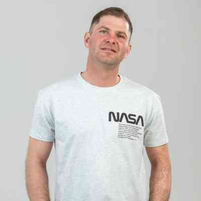 Футболка Sol's Imperial 190 Nasa Worm світло-меланжевий XL (11500300/81XL) Винница