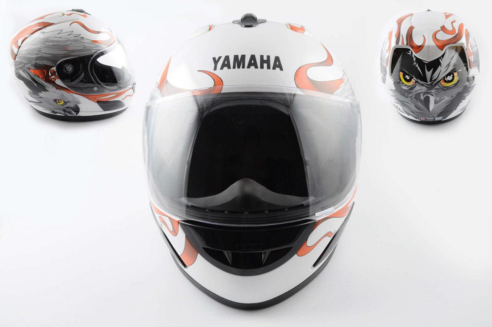 Шлем-интеграл (mod:HAWK) (size:XL, белый) Ш14 Мукачево - изображение 1