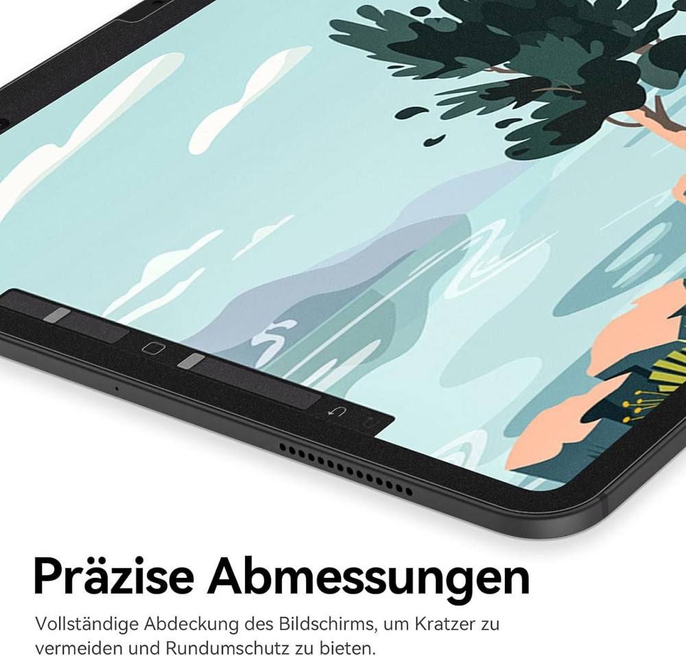 Плівка Paper PET Protescreen iPad Air 11 (6/7 Gen 2024/2025) Матова White 3 шт антиблікова для письма малювання Київ - фото 5