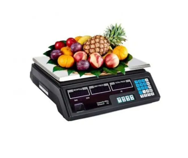 Весы торговые электронные GAYA GA-410  черные 50 кг с автосбросом Одесса - изображение 2