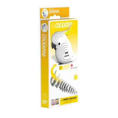 Пазл Eugy 3D Зоопарк Попугай Какаду (XEG-028) Винница