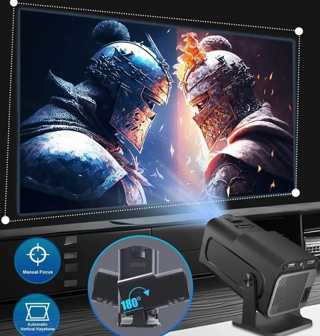 Проектор ‼️Magcubic HY320 mini‼️  Android 11 портативний для кінотеатр. Київ - фото 5