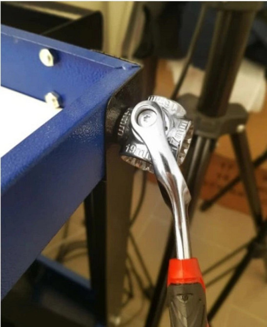 Ключ гайковий універсальний (8,10,11,13,14,16,17,19мм; 5/16,3/8,7/16,1/2,9/16,5/8,1 1/16, 3/4": зірв Чернігів - фото 3