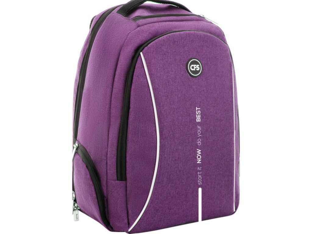 Рюкзак поліестр фіолетовий 17,5 830 арт.CF86762 ТМ COOLFORSCHOOL Київ - фото 1