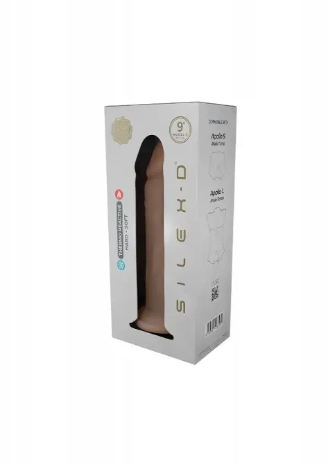 Фалоімітатор SilexD Oscar Flesh (MODEL 2 size 9in) Liquid Silicone підходить для Apollo Львов - изображение 6