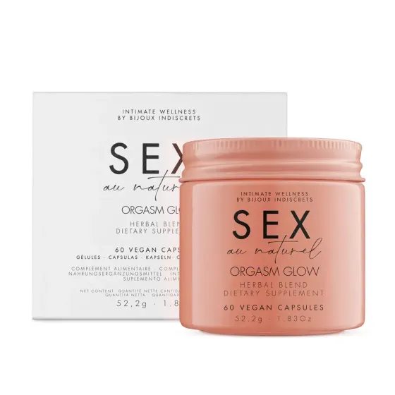 Натуральна харчова добавка для підвищення лібідо Bijoux Indiscrets Sex au Naturel — Orgasm Glow Львов