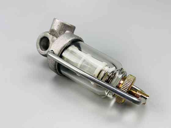 Фільтр універсальний багаторазовий скляна колба кріплення М14х1.5 пластиковий змінний елемент всередині Мукачево