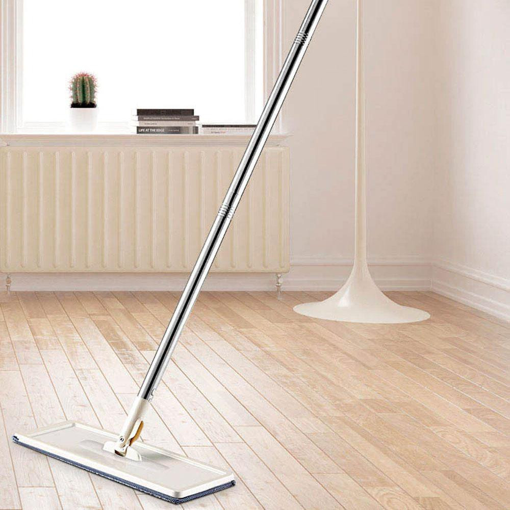 Набор для уборки швабра с ведром 3,5л + 2 насадки, Scratch Cleaning Mop / Швабра лентяйка с автоматическим отжимом Киев - изображение 2