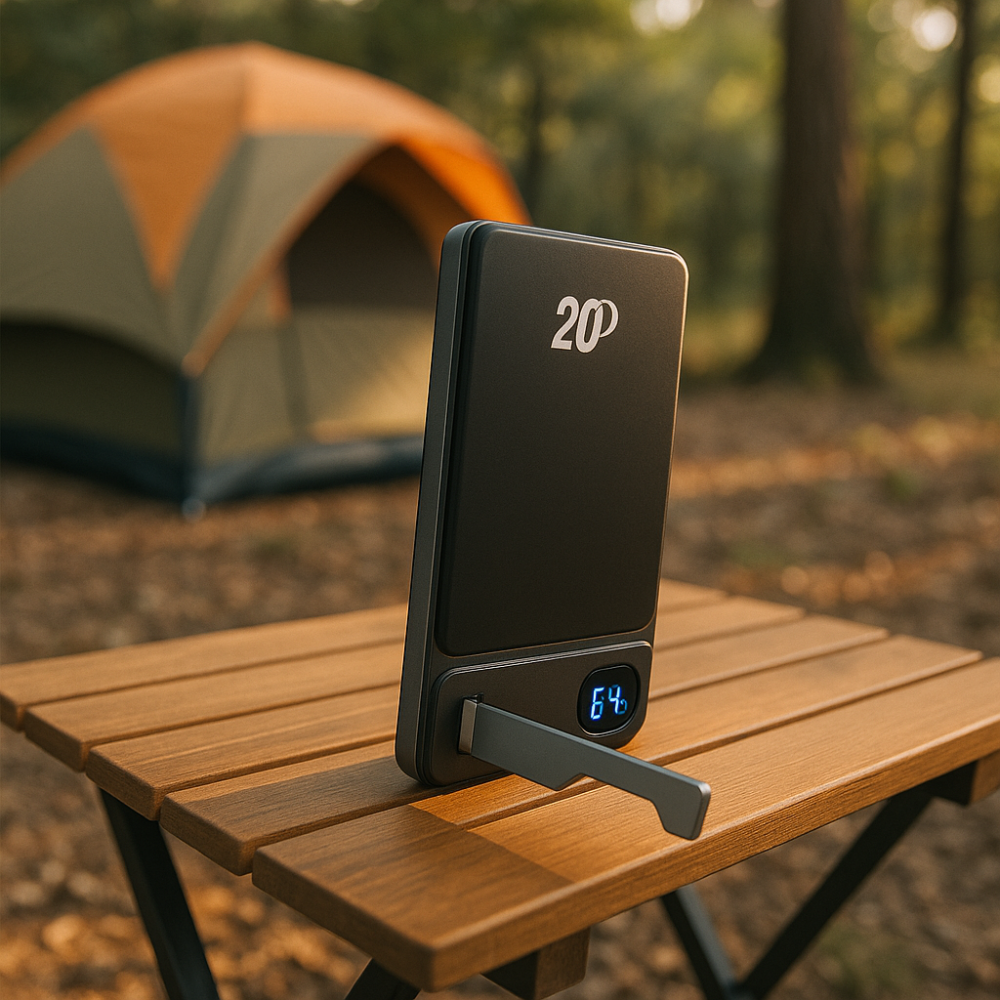 Повербанк F15 5000 mAh 20W (MagSafe) - графітовий Киев - изображение 13