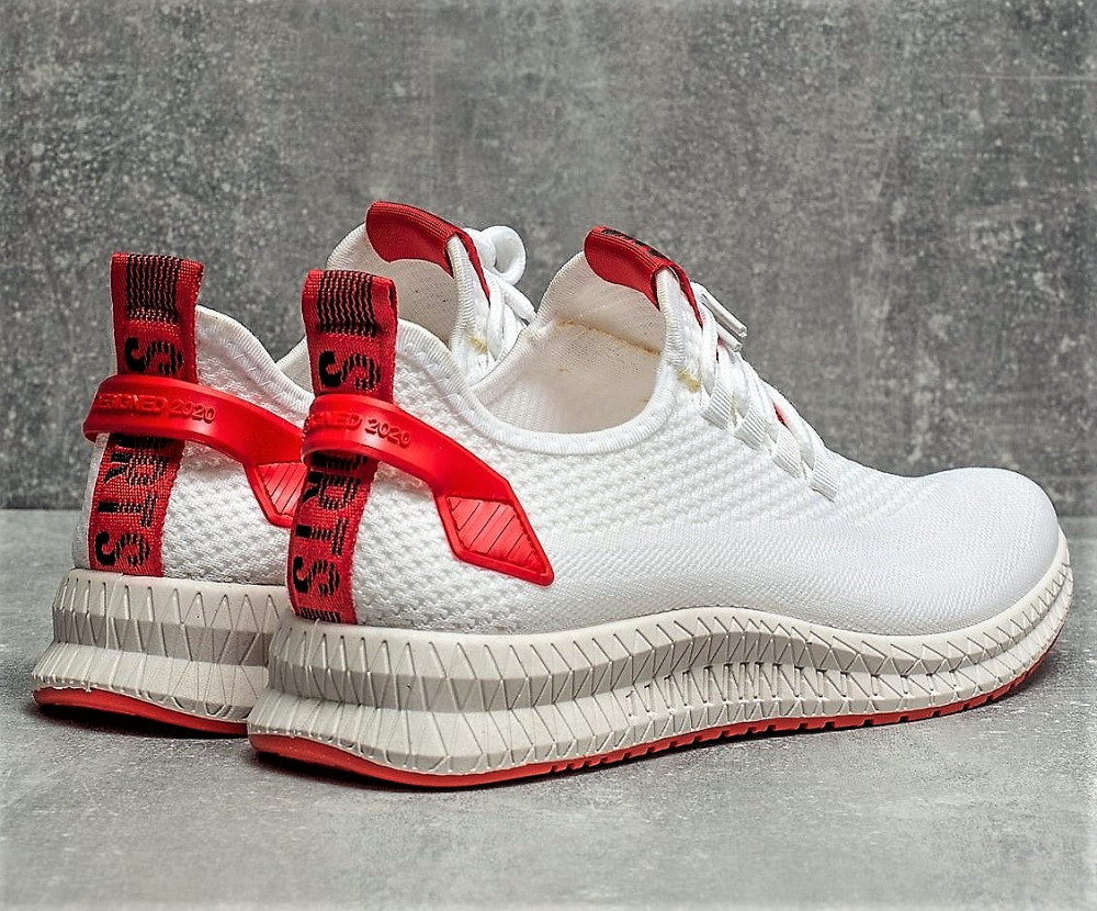 Кроссовки Мужские Белые Тканевые Boost Пенка (размеры: 40) - 45-46 Днепр - изображение 5