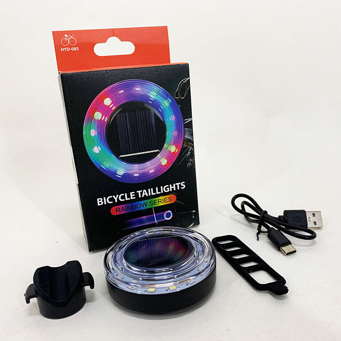 Велофонарь HYD-085-SMD(RGB) NJ-85 Львов - изображение 9