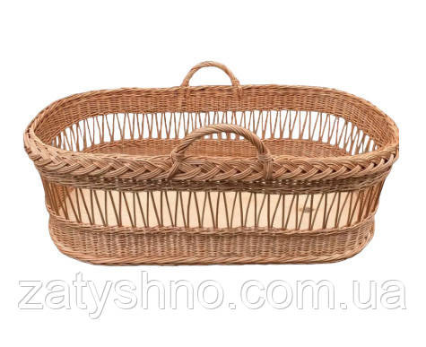 Ліжечко плетене з лози перенесення Київ - фото 1