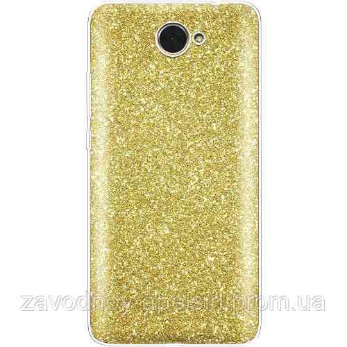 Huawei Y7 2017 чохол блискітки shining glitter bling red Одеса