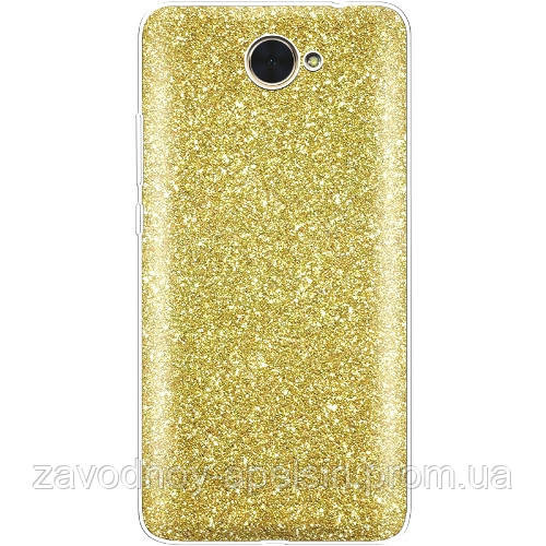 Huawei Y7 2017 чохол блискітки shining glitter bling red Одеса - фото 1